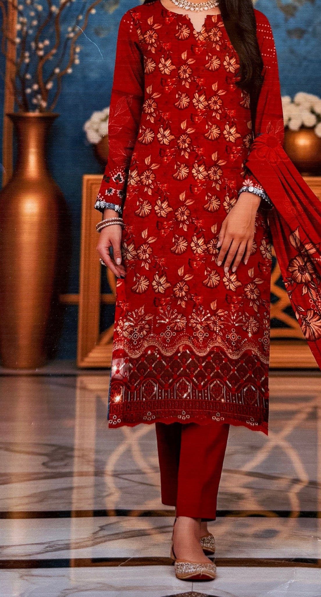 Rosy Haze Stone Linen