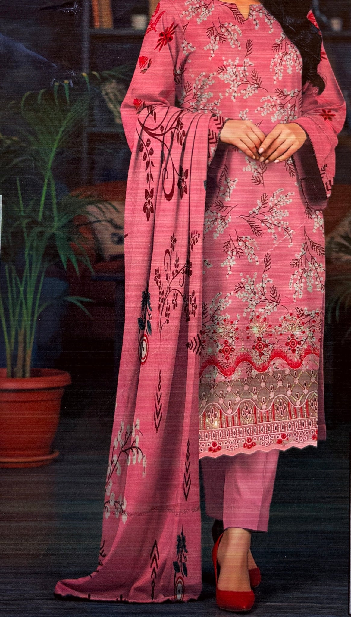 Soft Pink Stone linen