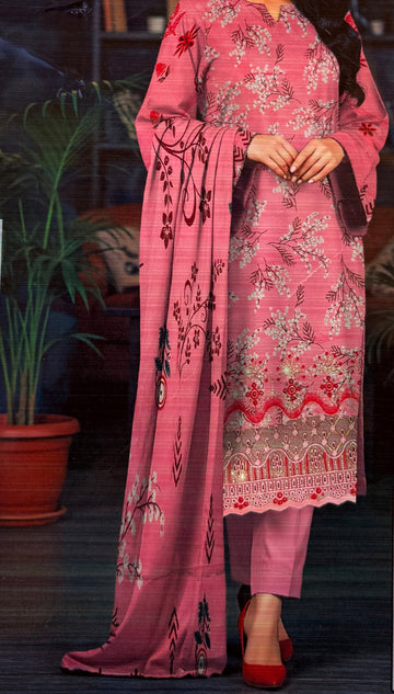 Soft Pink Stone linen