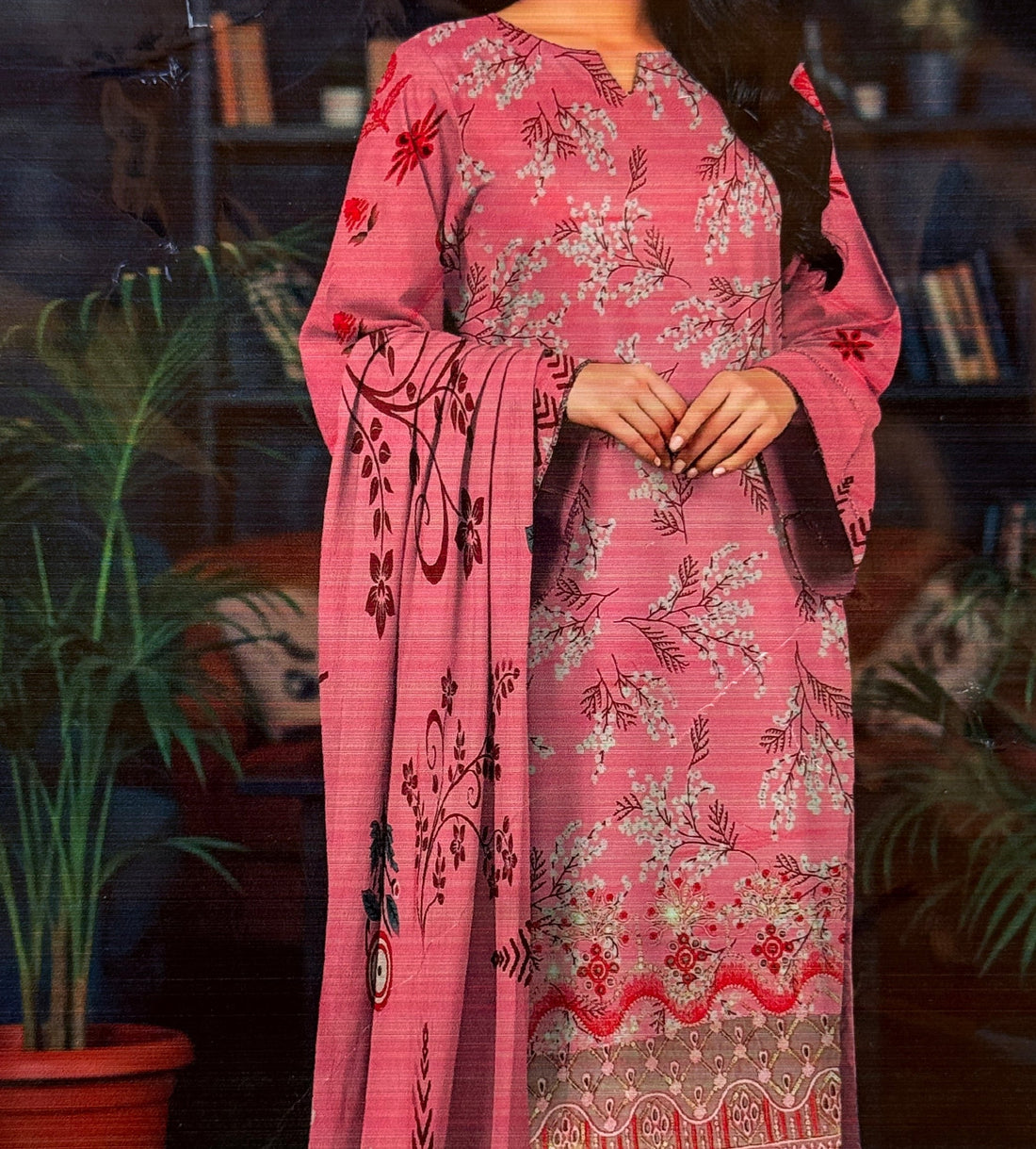 Soft Pink Stone linen